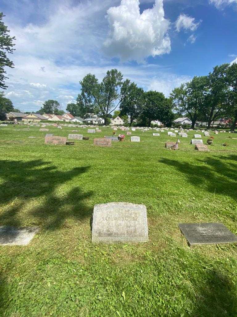 Sarah H. Baldry's grave. Photo 1
