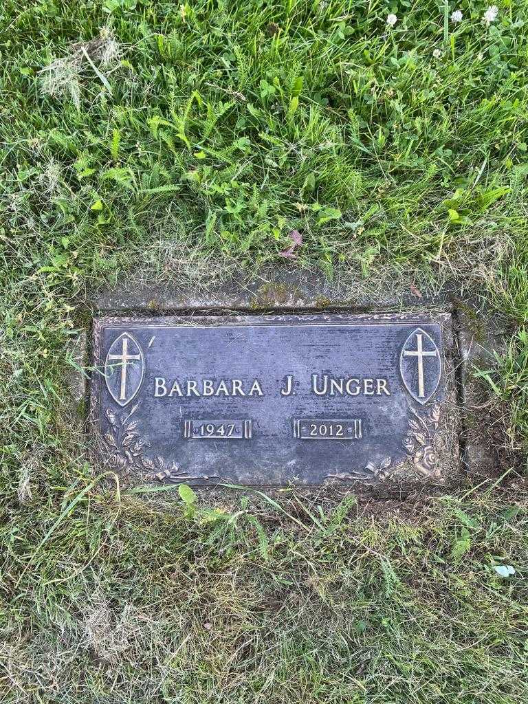 Barbara J. Unger's grave. Photo 3