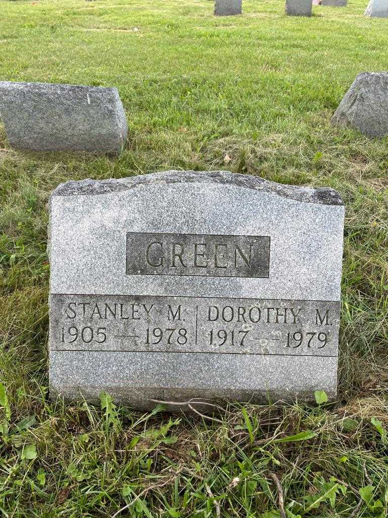 Stanley M. Green's grave. Photo 3
