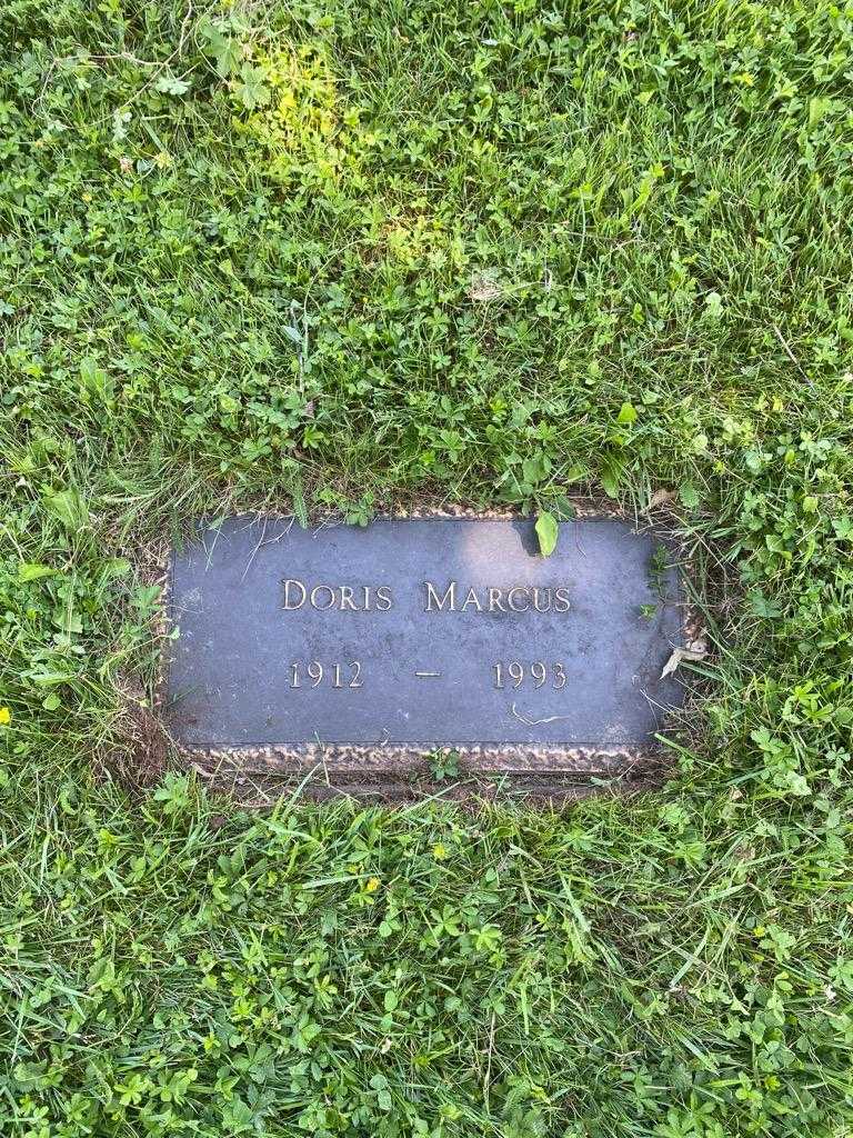 Doris Marcus's grave. Photo 3
