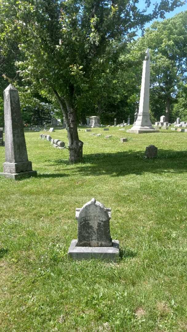 Laura Theobald's grave. Photo 1