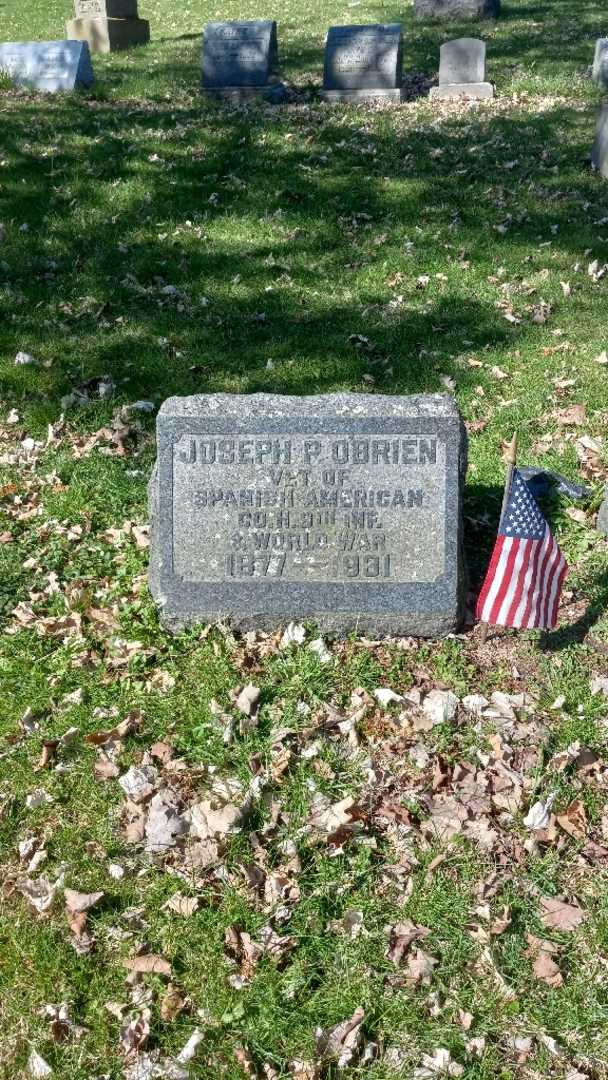 Joseph P. O'Brien's grave. Photo 2