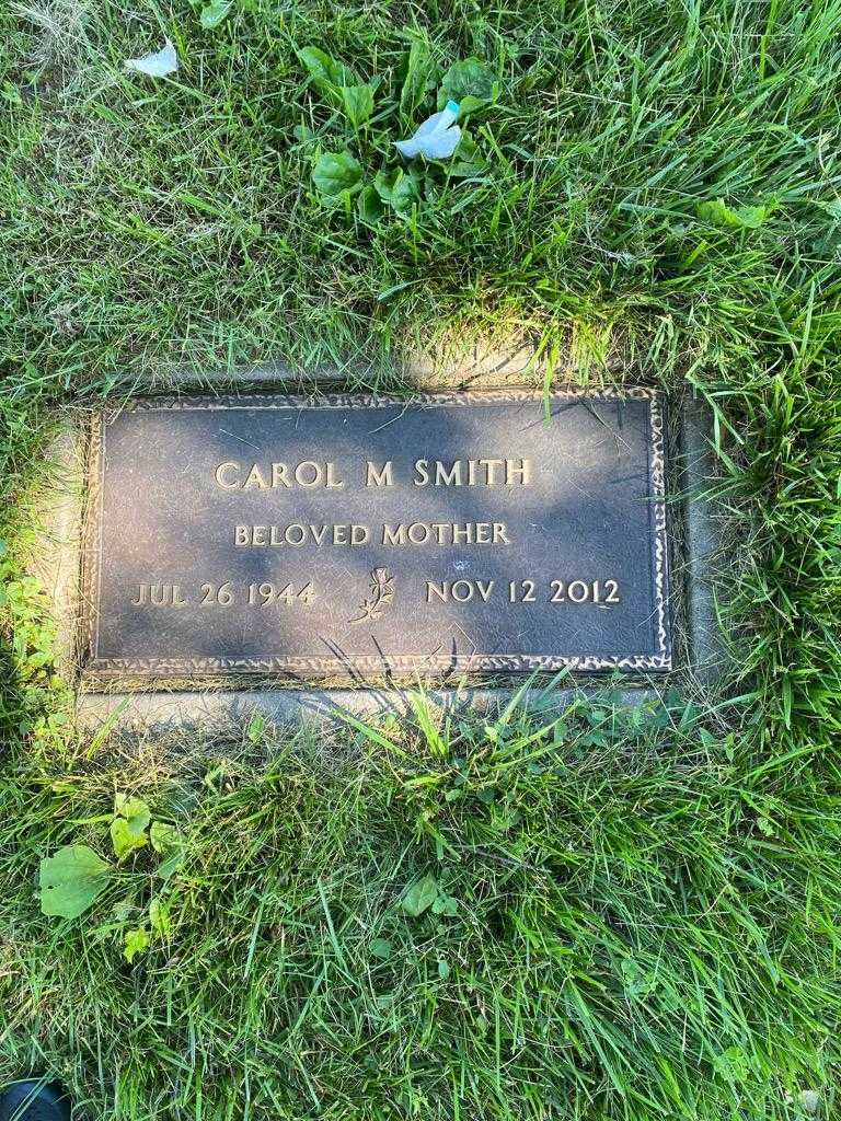 Carol M. Smith's grave. Photo 3