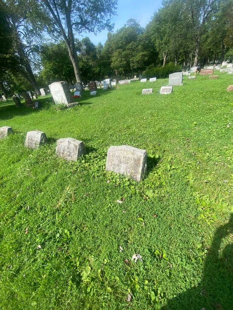 Louis Phillip Bohm's grave. Photo 1