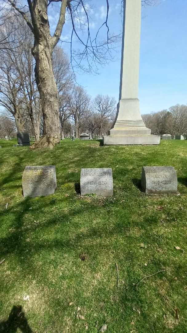 H. Edward Moyer's grave. Photo 1