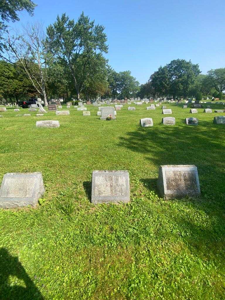 Lois M. MacBain's grave. Photo 1
