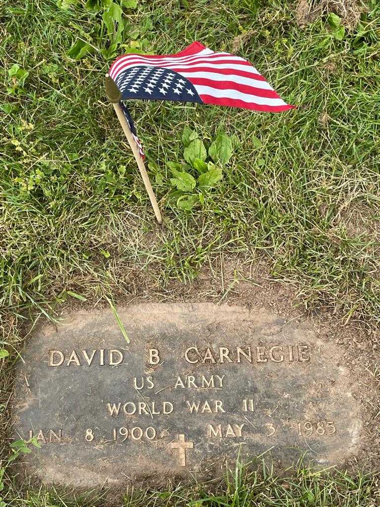 David B. Carnegie's grave. Photo 3