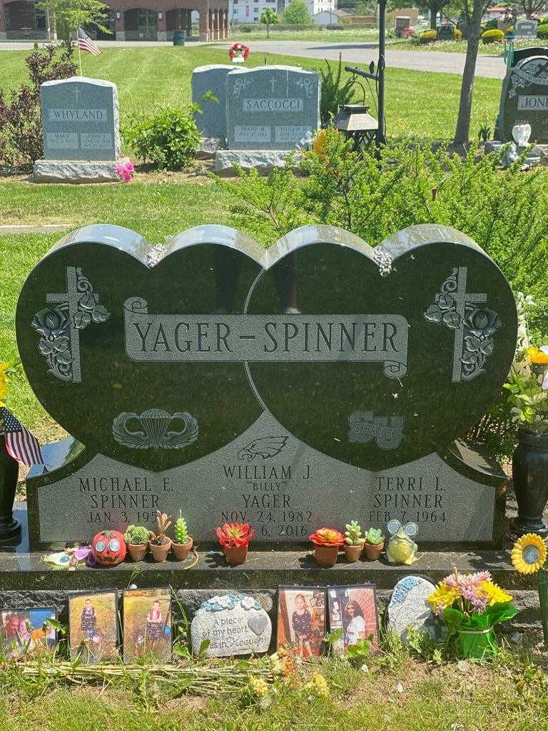 William J. "Billy" Yager's grave. Photo 3