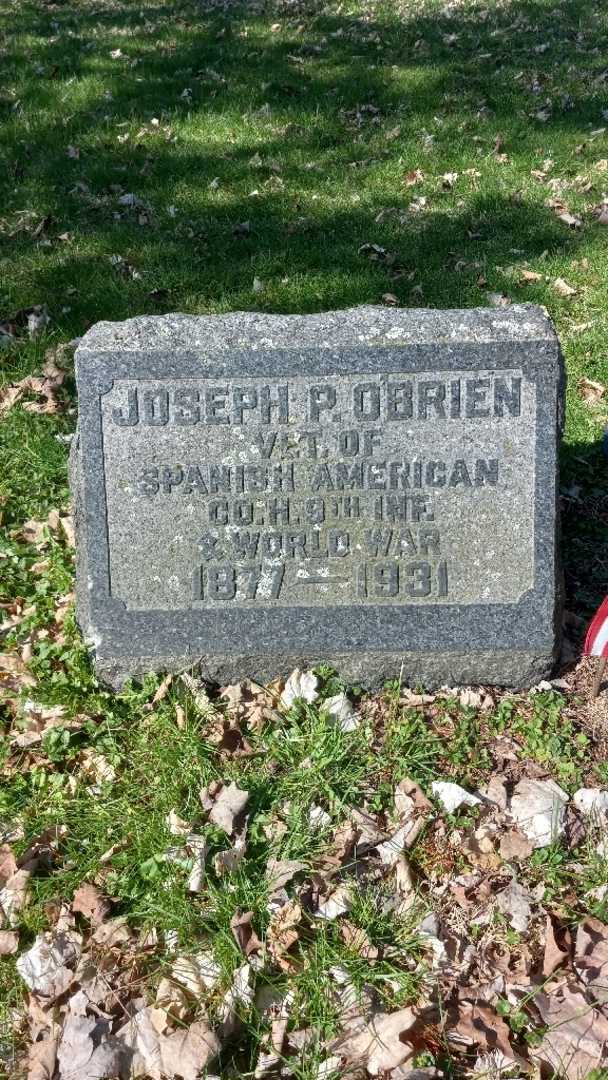 Joseph P. O'Brien's grave. Photo 3