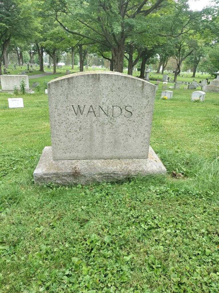 Lillian C. Wands's grave. Photo 2
