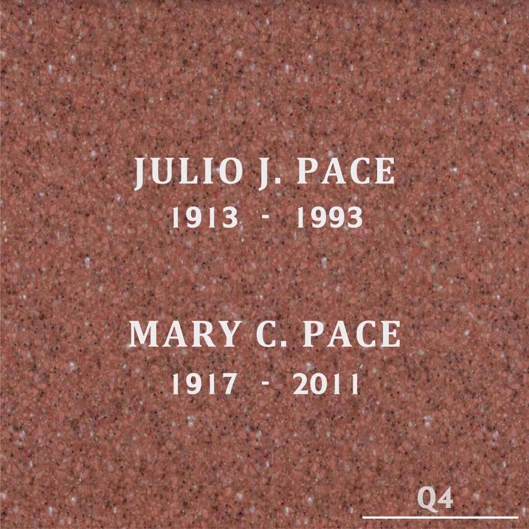 Mary C. Pace's grave