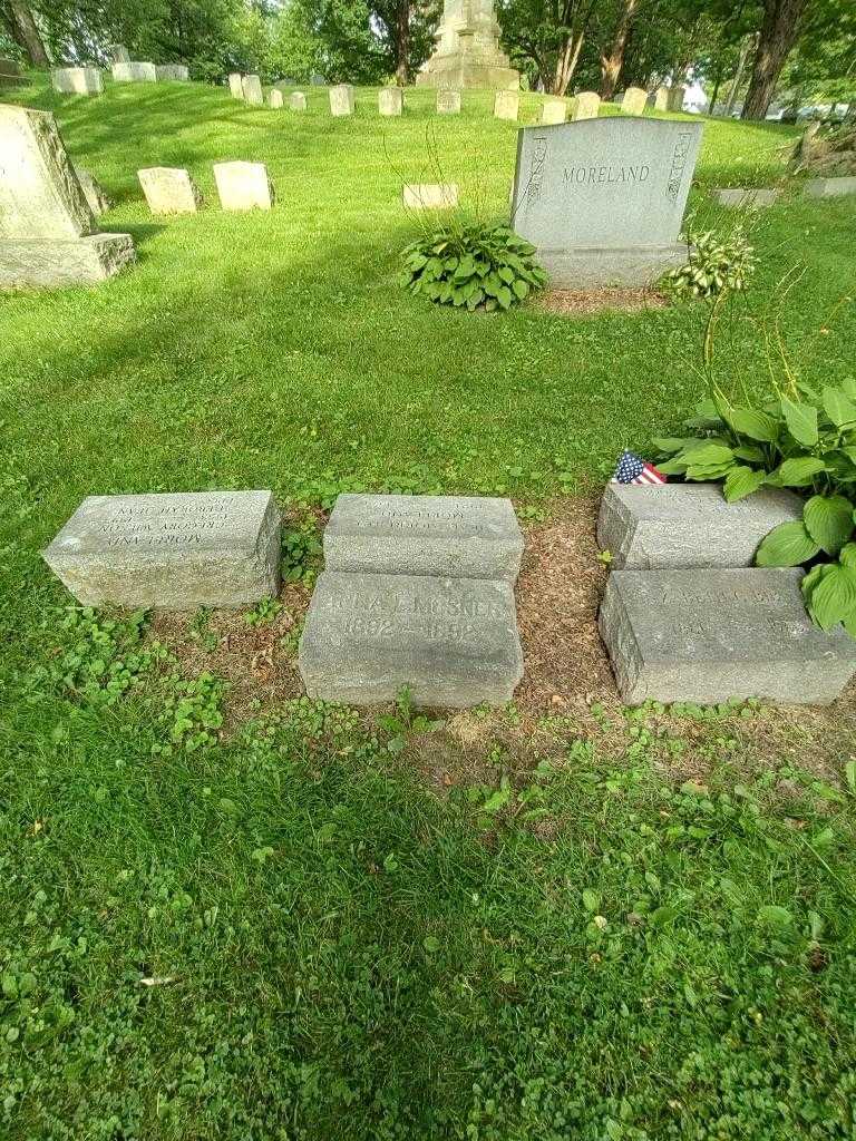 Anna L. Mosner's grave. Photo 1