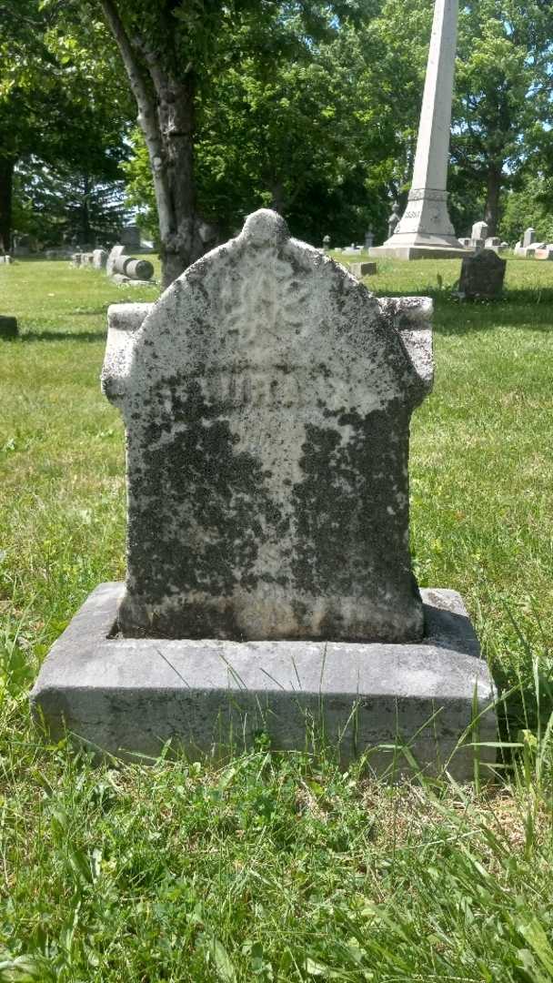 Laura Theobald's grave. Photo 3
