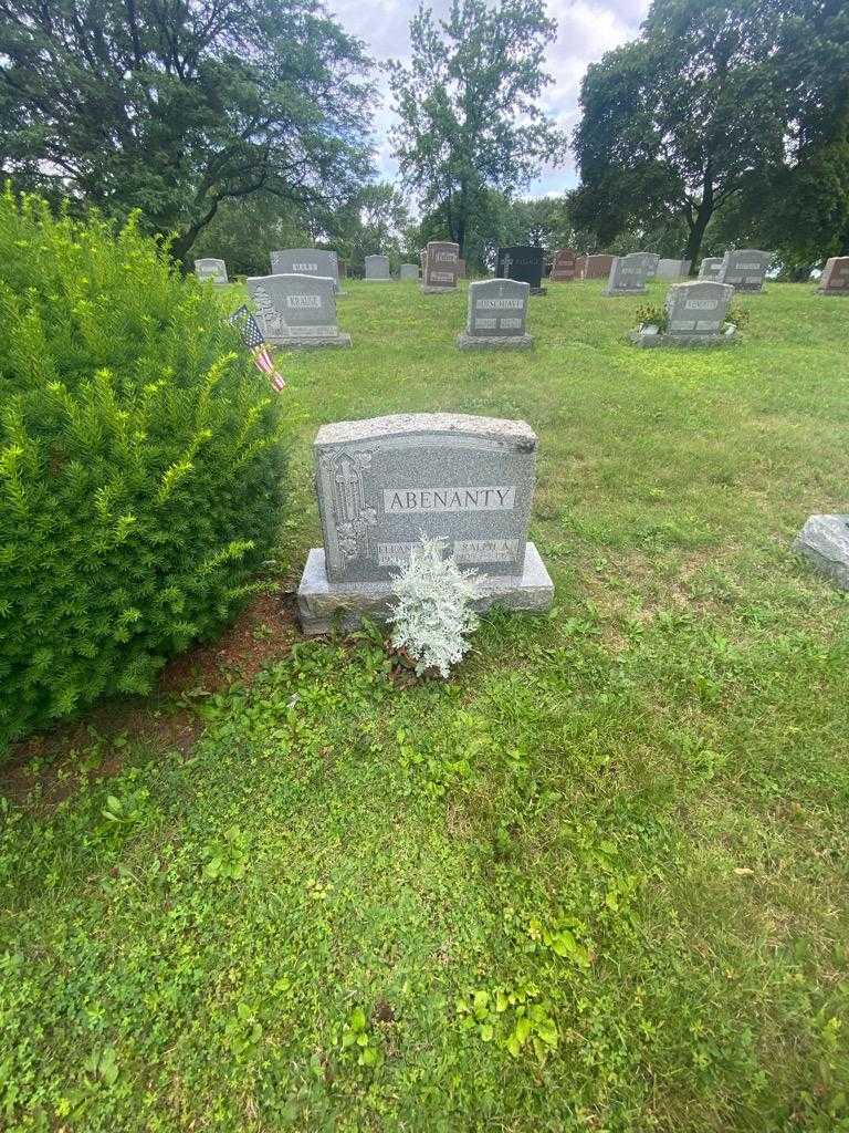 Ralph A. Abenanty's grave. Photo 1