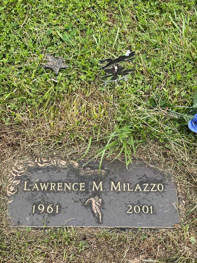 Lawrence M. Milazzo's grave. Photo 3