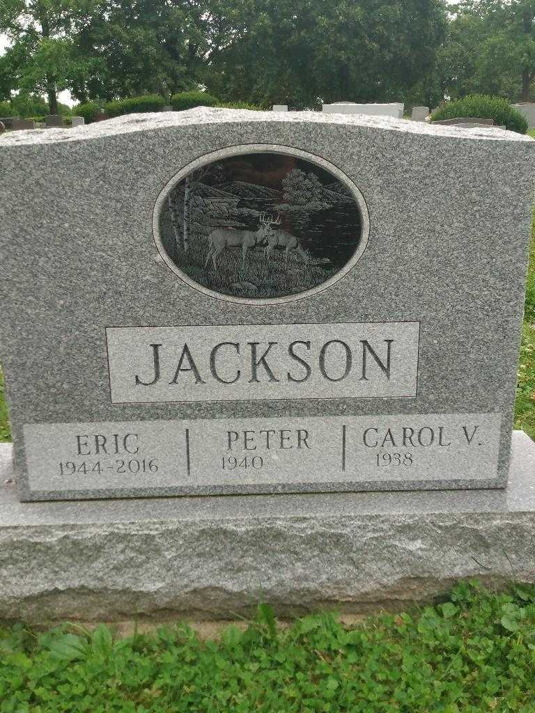 Eric Jackson's grave. Photo 3