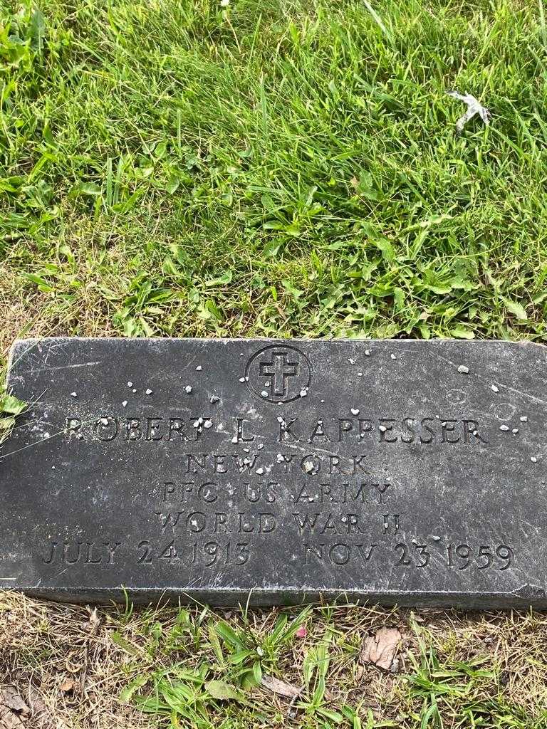 Robert L. Kappesser's grave. Photo 3