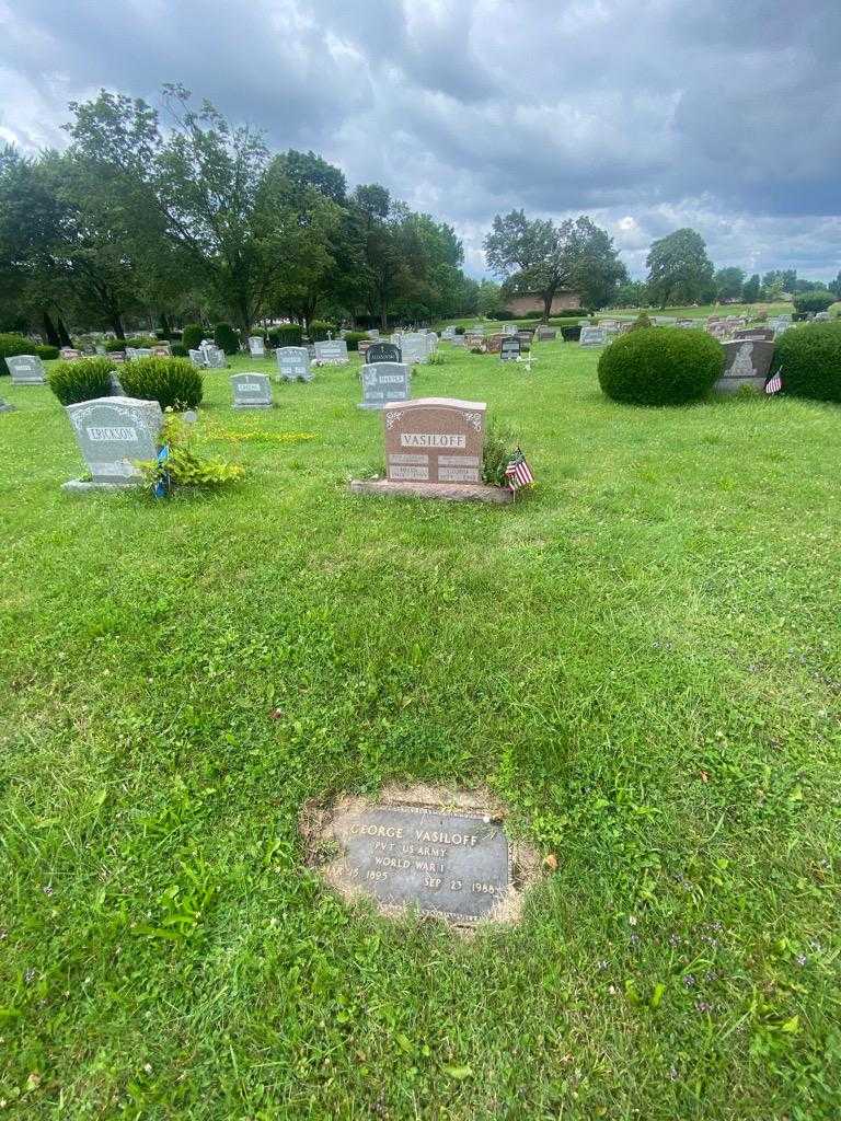 George Vasiloff's grave. Photo 1