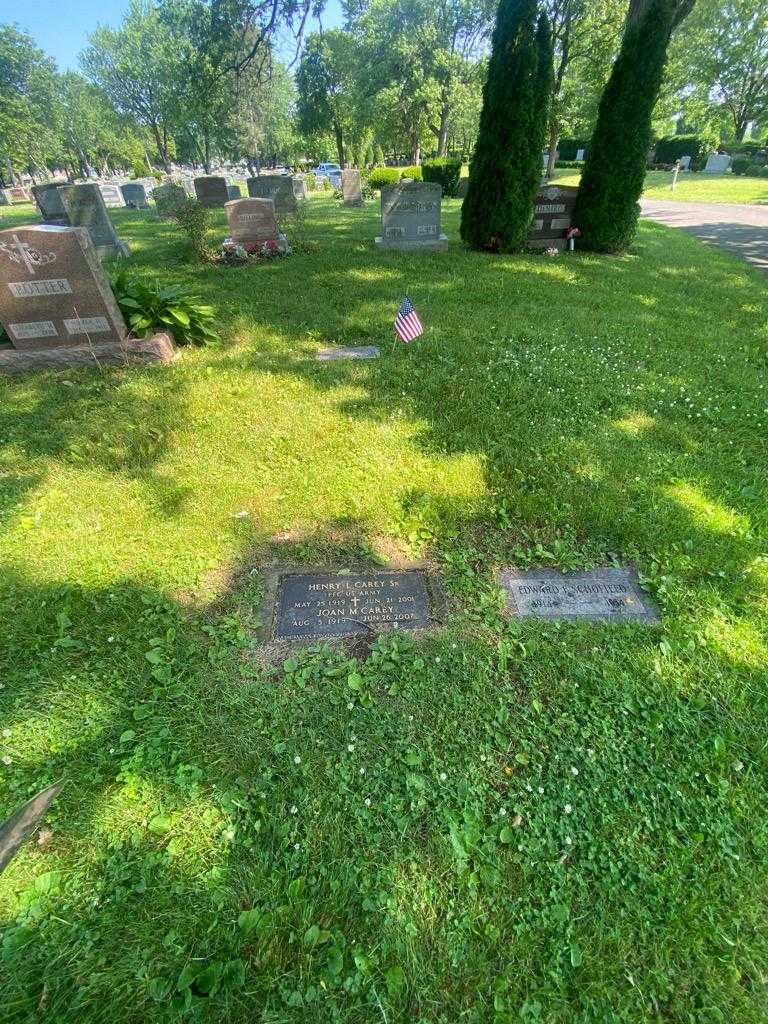 Joan M. Carey's grave. Photo 1