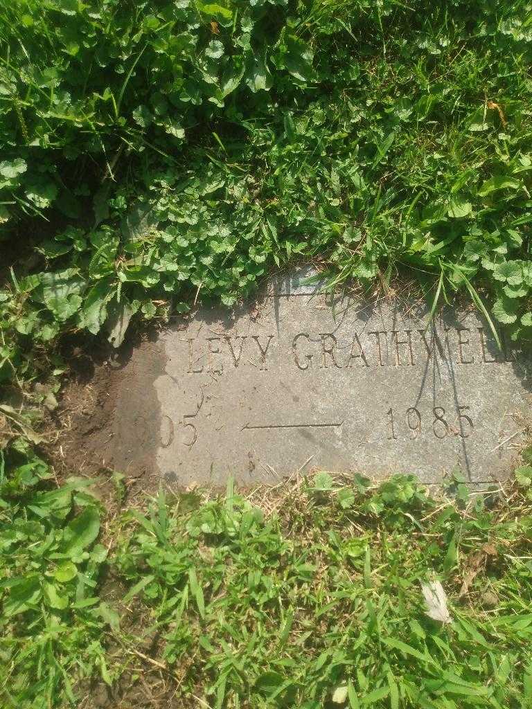 Ruth Levy Grathwell's grave. Photo 3