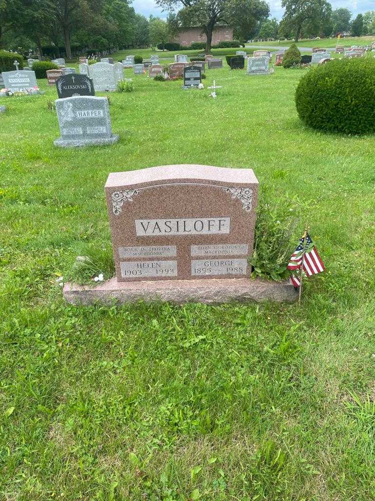 George Vasiloff's grave. Photo 3