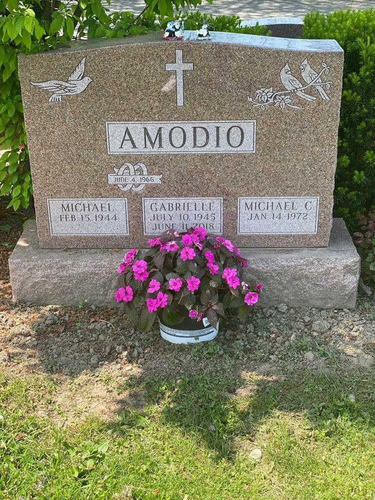 Gabrielle Amodio's grave. Photo 3