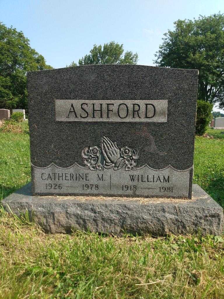 Catherine M. Ashford's grave. Photo 3