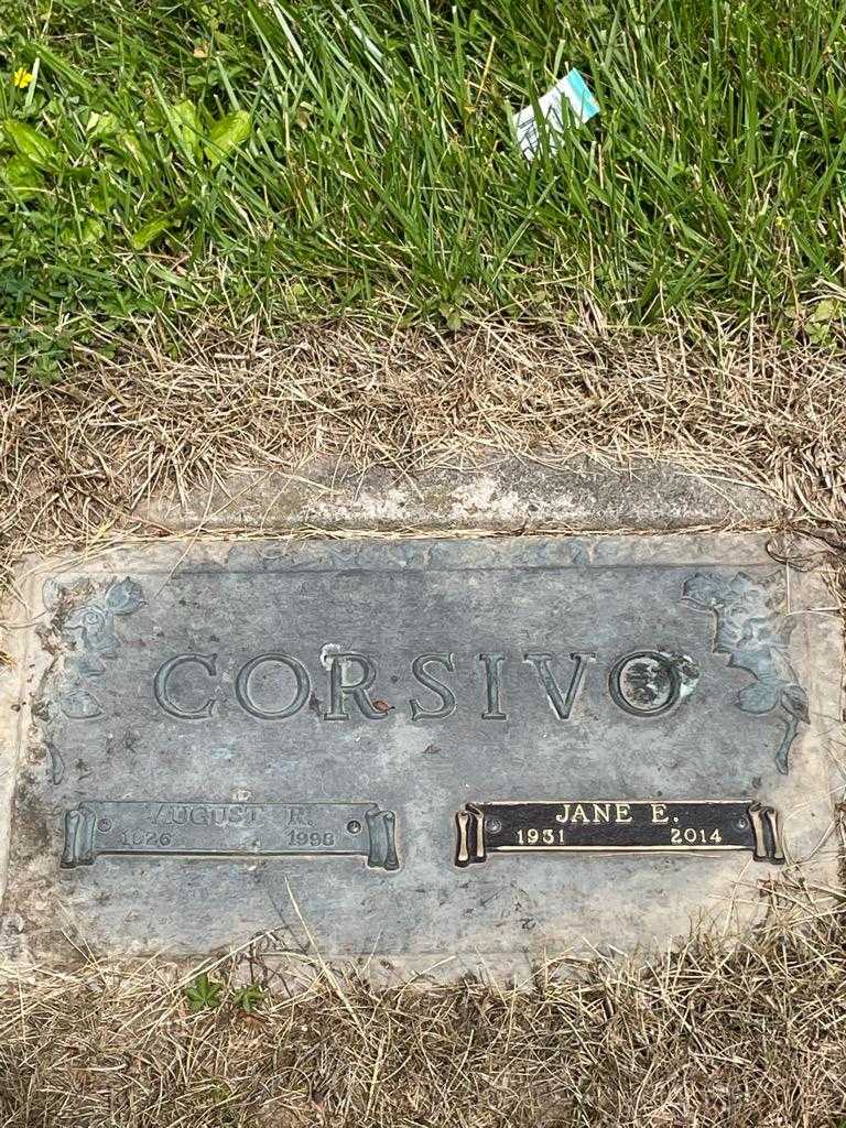 August R. Corsivo's grave. Photo 3