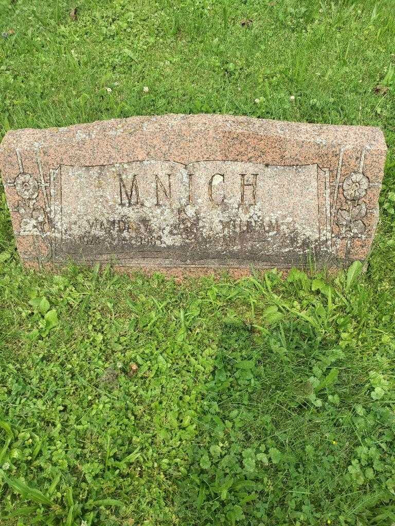 William Mnich's grave. Photo 3