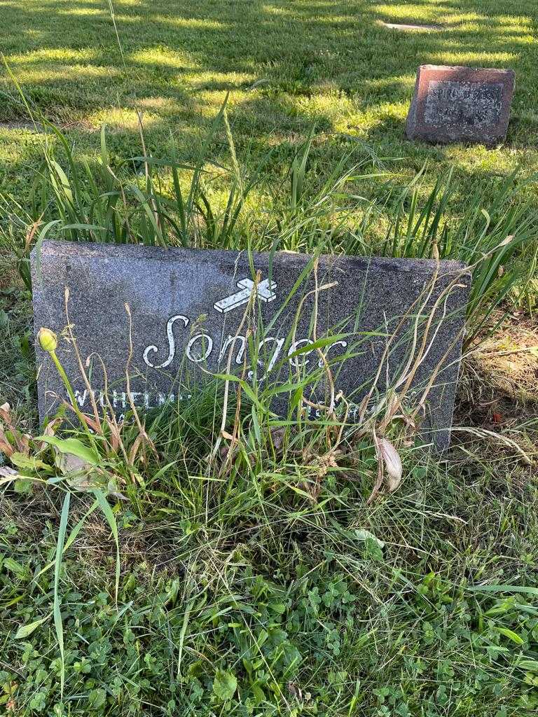 Wilhelmina "Valena" Songer's grave. Photo 2