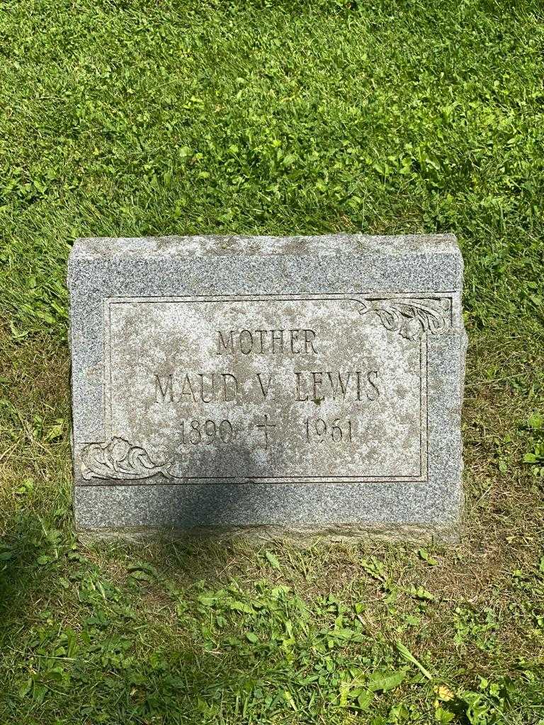 Maud V. Lewis's grave. Photo 3