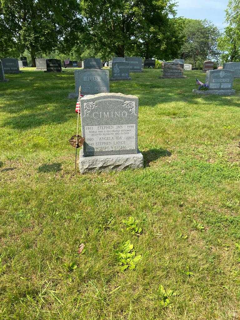 Angela Ida Cimino's grave. Photo 2