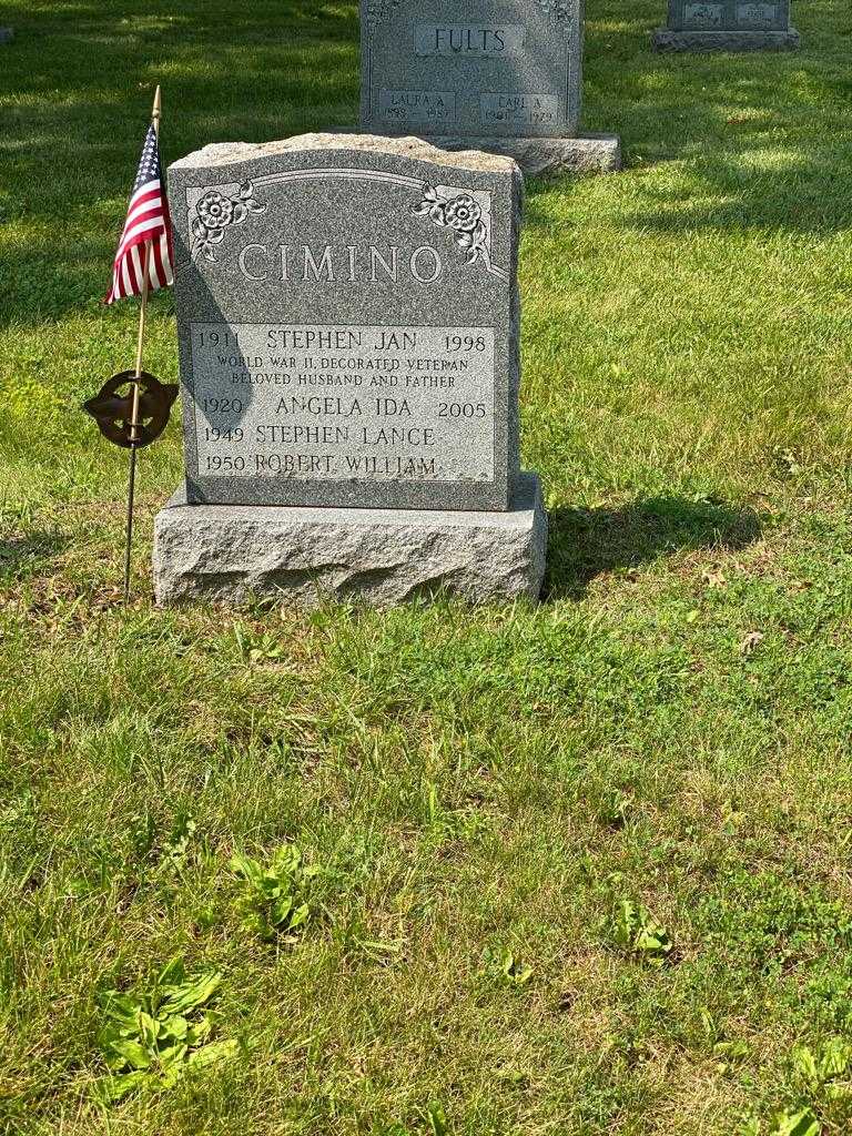 Stephen Jan Cimino's grave. Photo 3