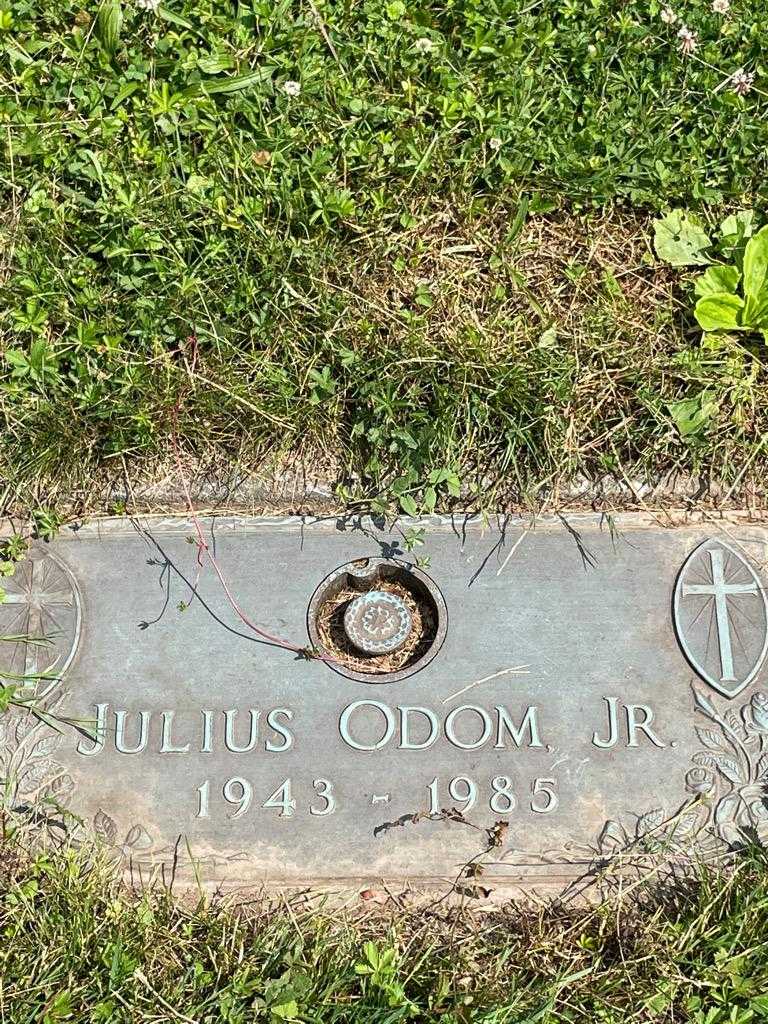 Julius Odom Junior's grave. Photo 3