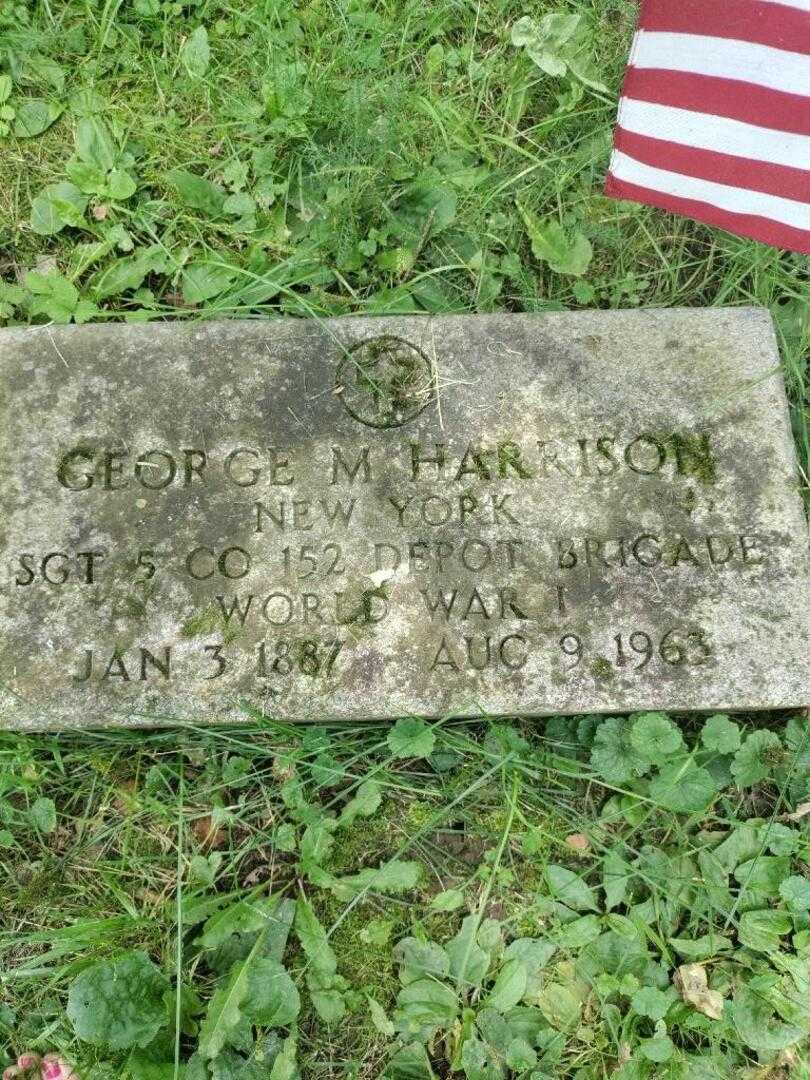 George M. Harrison's grave. Photo 4