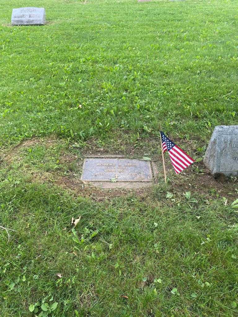 Robert B. Bush's grave. Photo 2