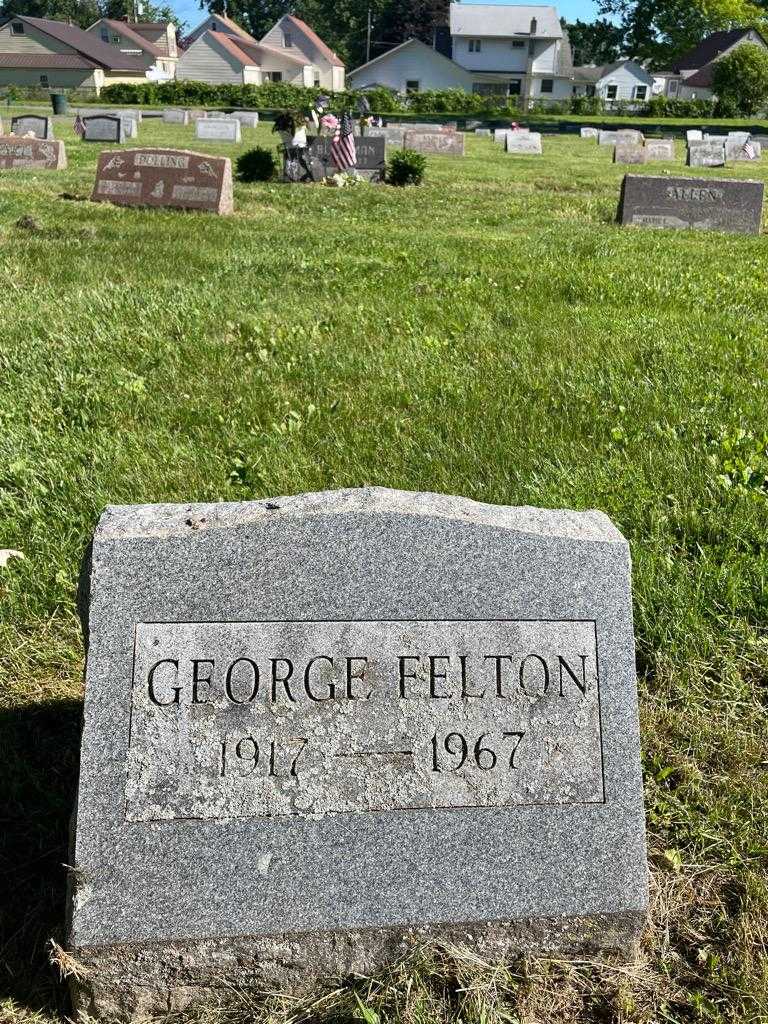 George Felton's grave. Photo 4