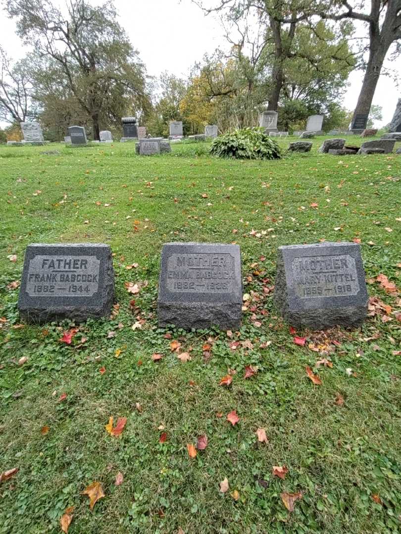 Emma Eliza Babcock's grave. Photo 1