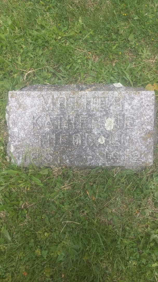 Katherine Theobald's grave. Photo 3