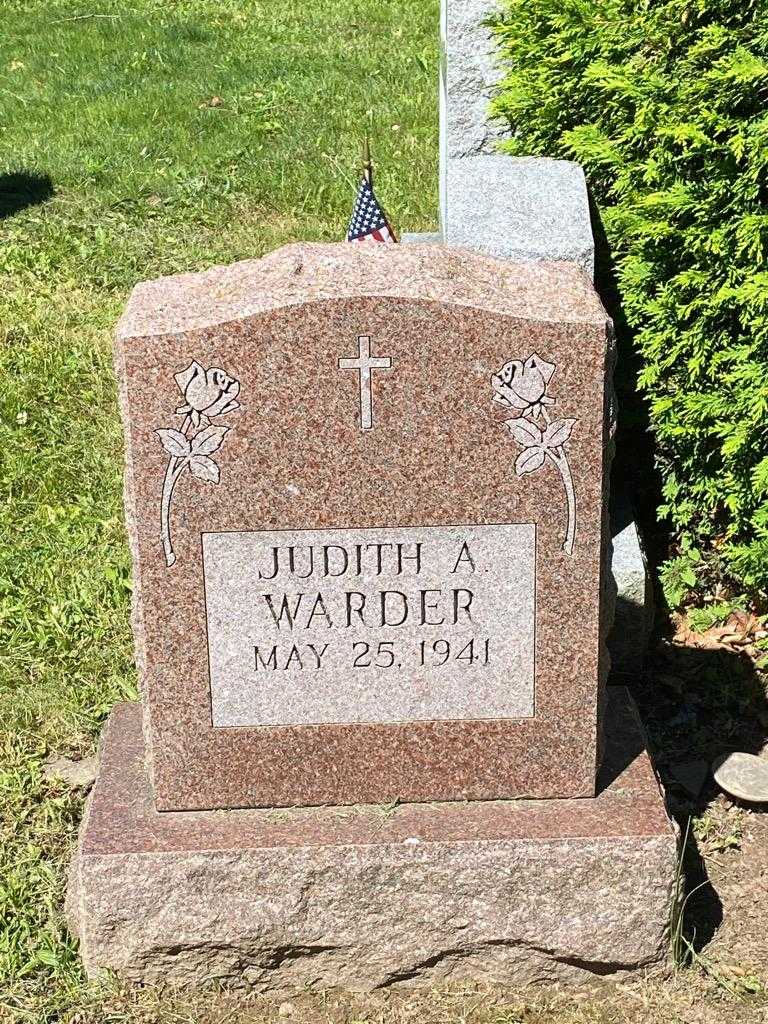 Judith Ann "Judy" Warder's grave. Photo 3