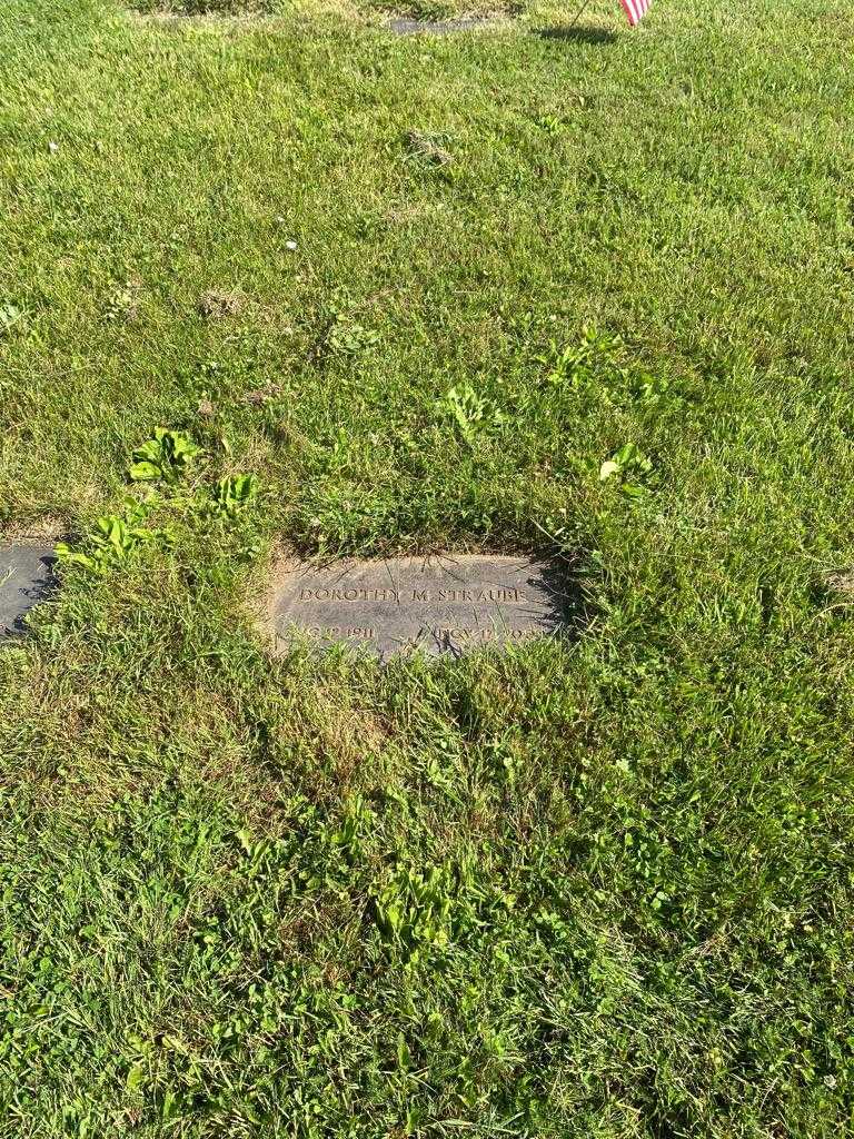 Dorothy M. Straube's grave. Photo 2
