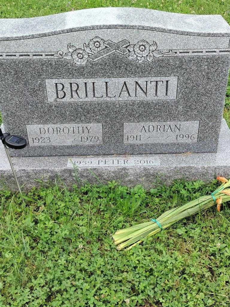 Dorothy Brillanti's grave. Photo 3