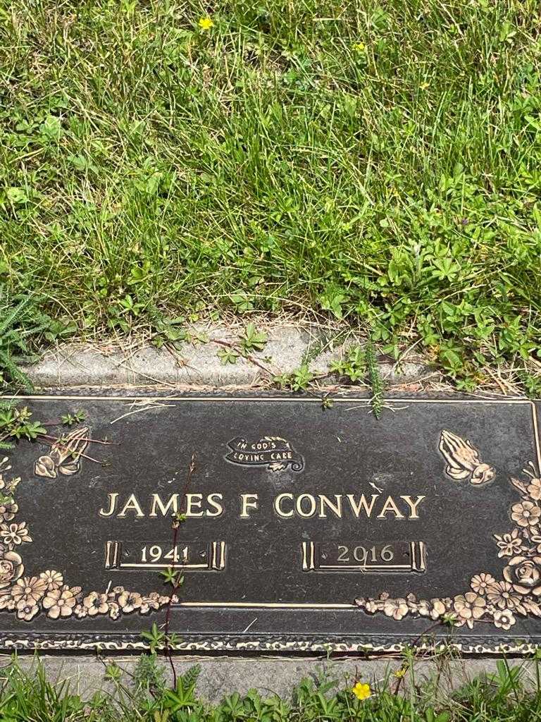James F. Conway's grave. Photo 3