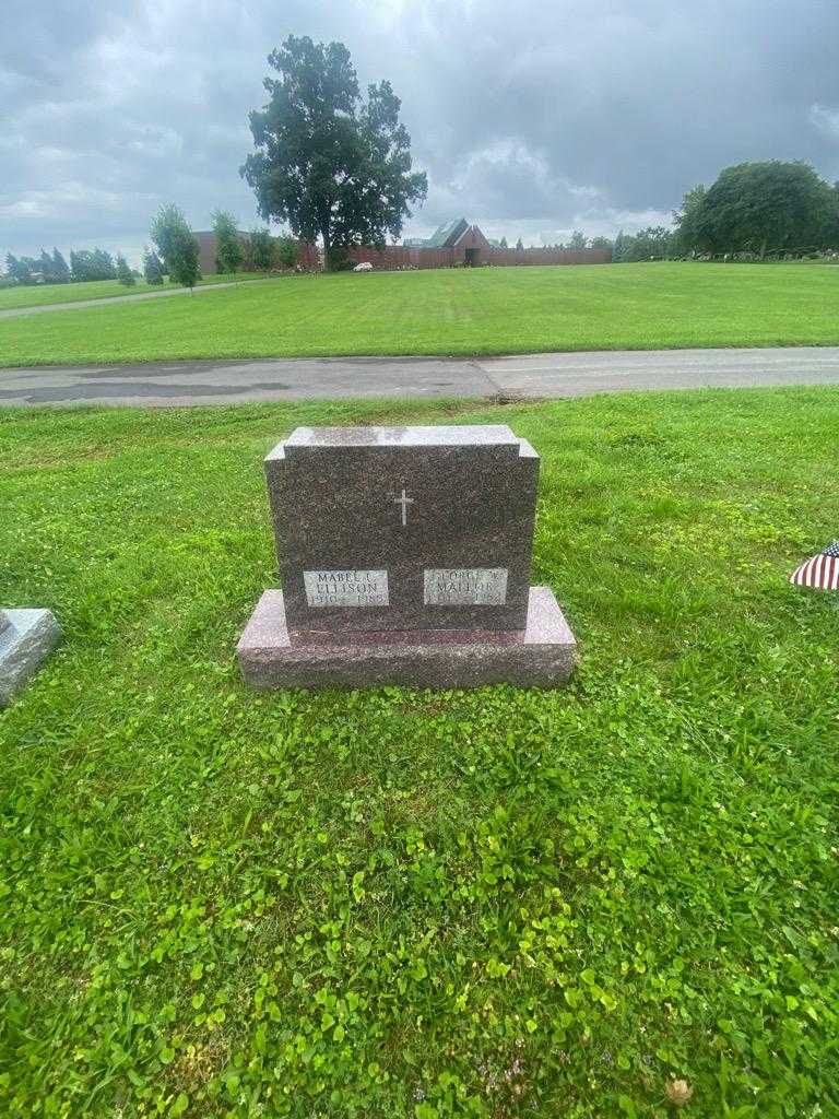 Mabel L. Ellison's grave. Photo 2