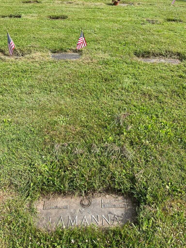 James Lamanna Senior's grave. Photo 2
