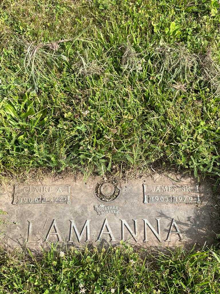 James Lamanna Senior's grave. Photo 3