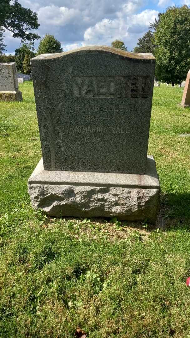 Jacob Yaeckel's grave. Photo 2