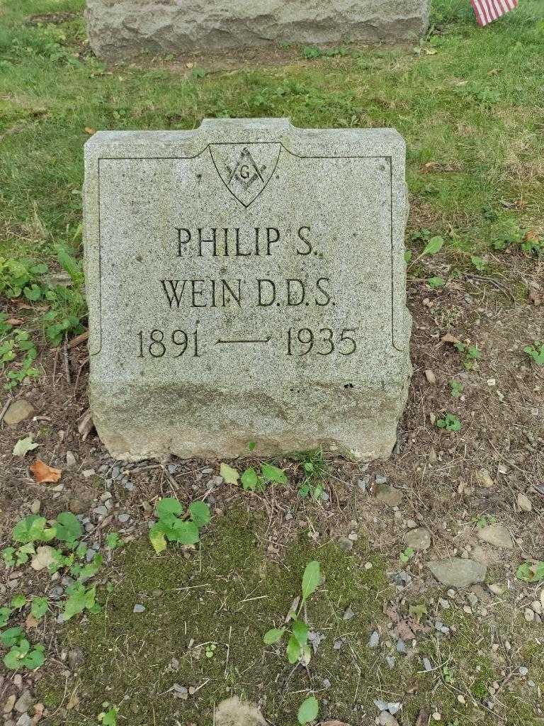 Philip S. Wein's grave. Photo 2