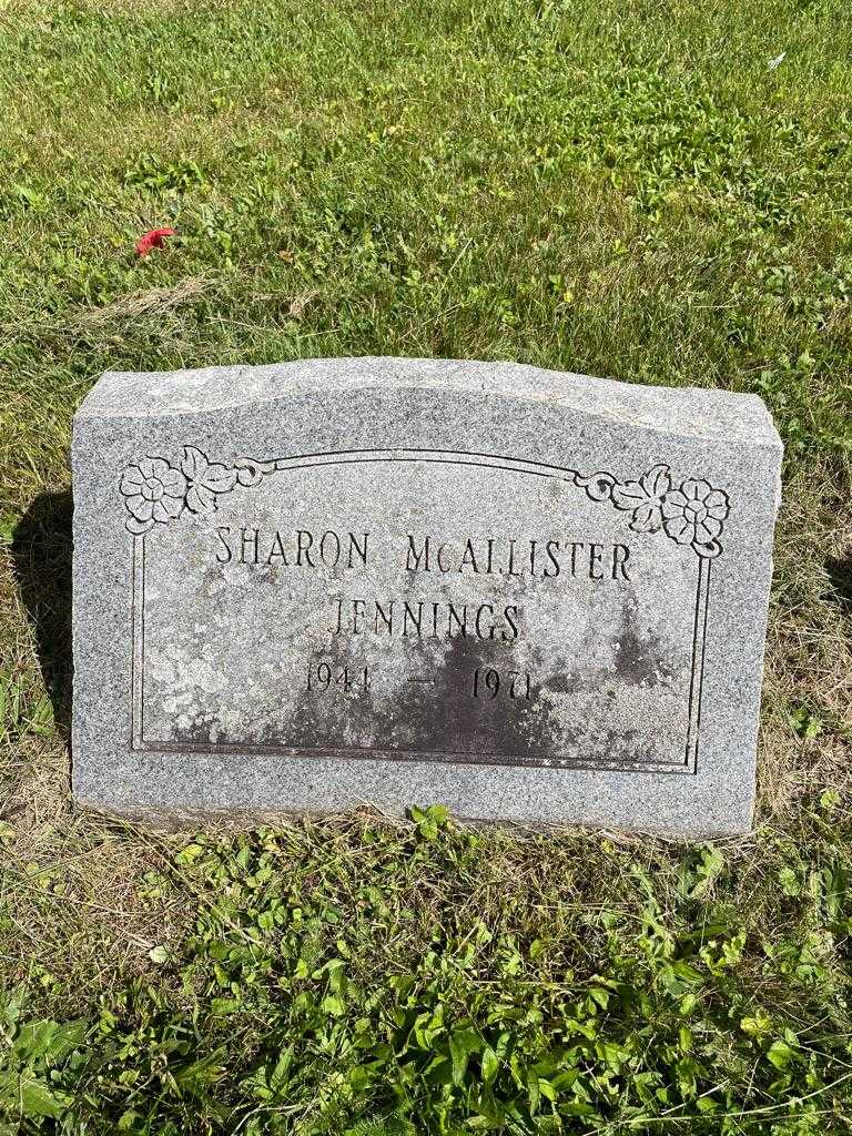 Sharon Jennings Mcallister's grave. Photo 3