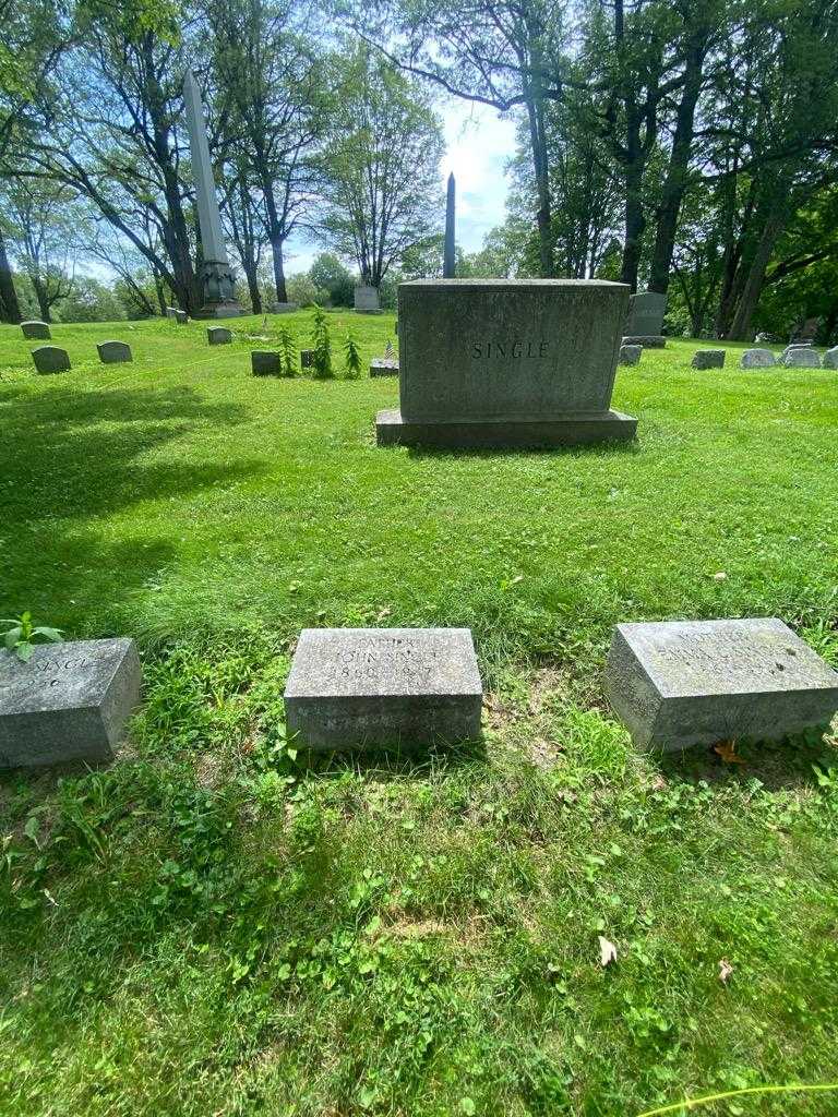 John Single's grave. Photo 1